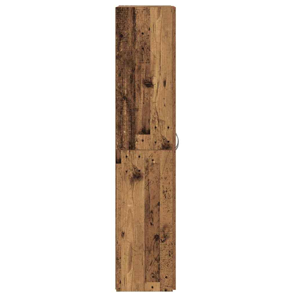 Cabinet de Bureau Bois ancien 60 x 32 x 152,5 cm