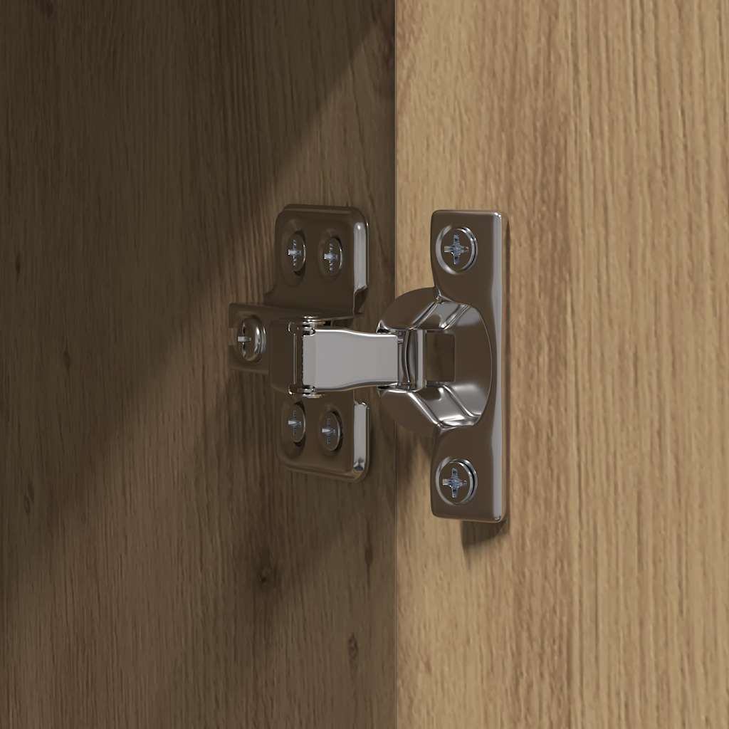 Cabinet de Bureau 2 pcs chêne artisanal 60 x 32 x 153 - XIOS