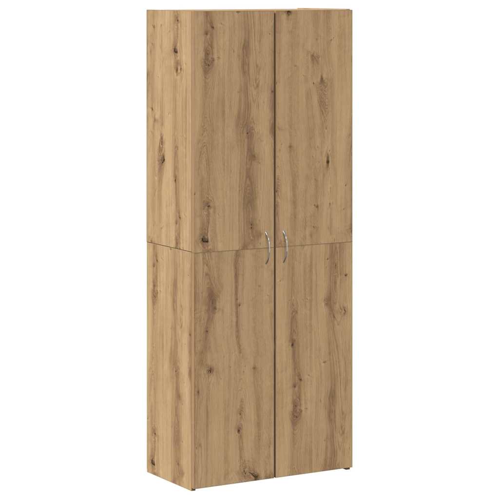 Cabinet de Bureau Chêne artisanal 60 x 32 x 152,5 cm