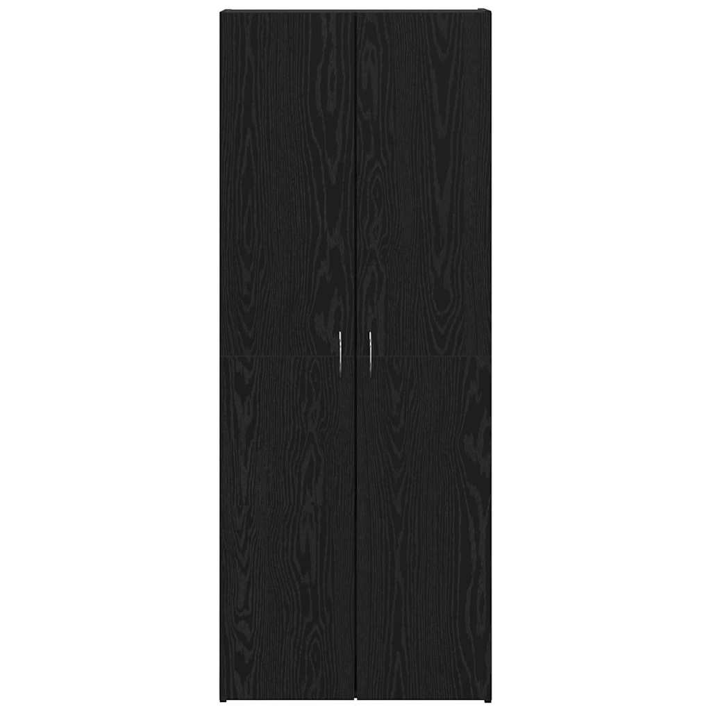 Cabinet de Bureau avec étagère 2 pcs Chêne noir 60 x 32 x 153 - XIOS