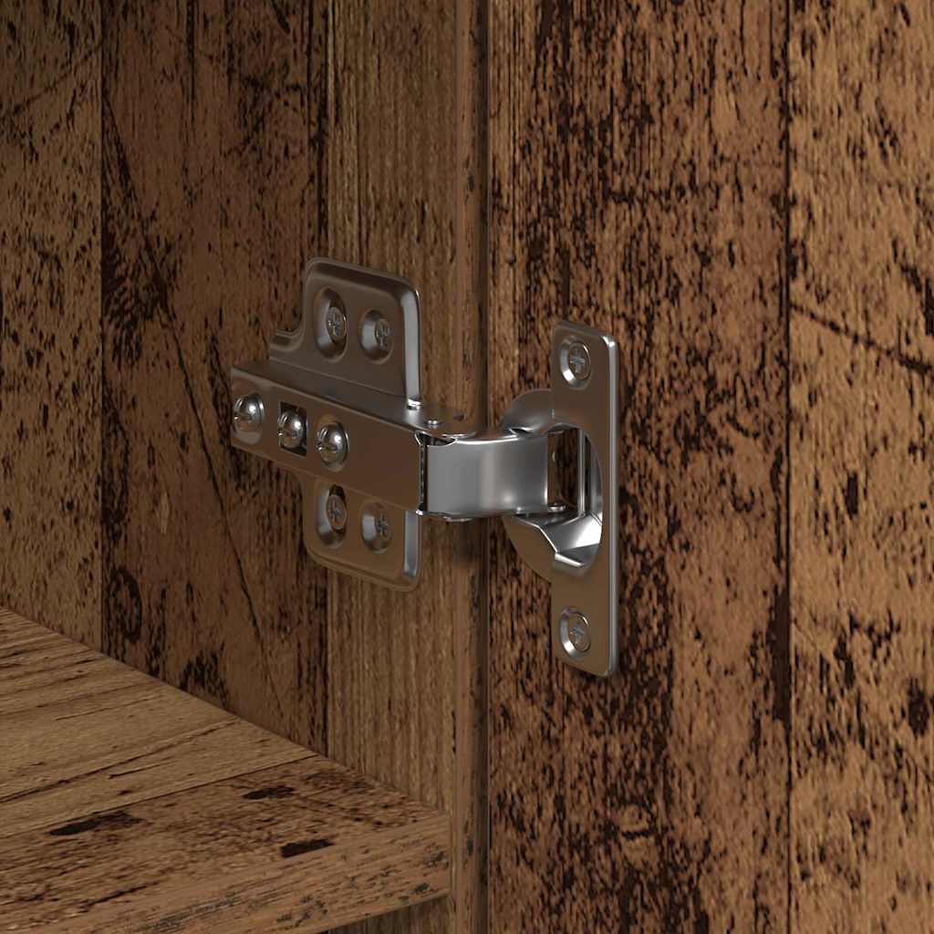 Buffet Bois Ancien 80 x 35 x 180 cm Bois d'ingénierie - XIOS