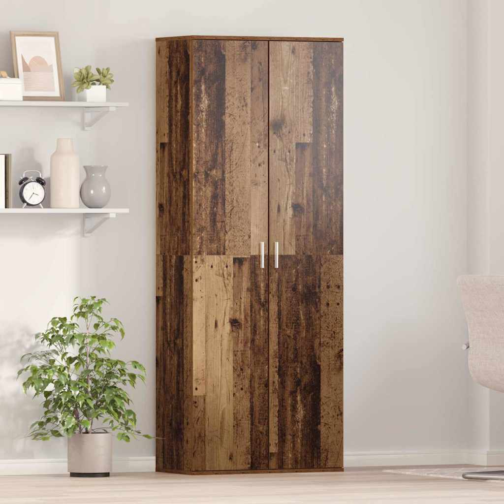 Haut Armoire Bois ancien 70 x 33,5 x 180 cm Bois d'ingénierie - XIOS