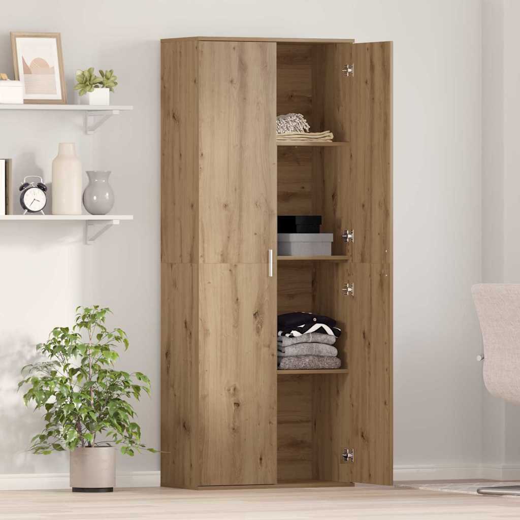 Haut Armoire Chêne artisanal 70 x 33,5 x 180 cm - XIOS