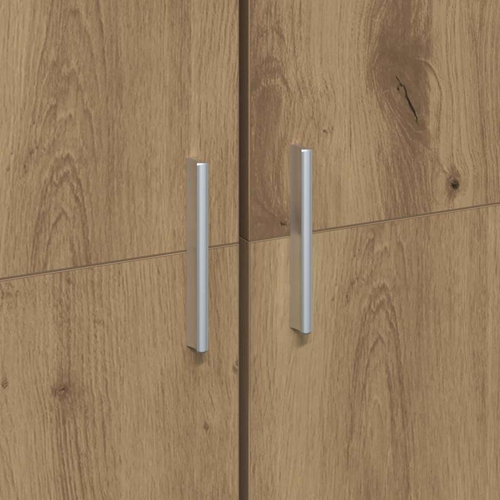 Highboard chêne artisanal 60 x 35 x 180 cm Bois d'ingénierie - XIOS