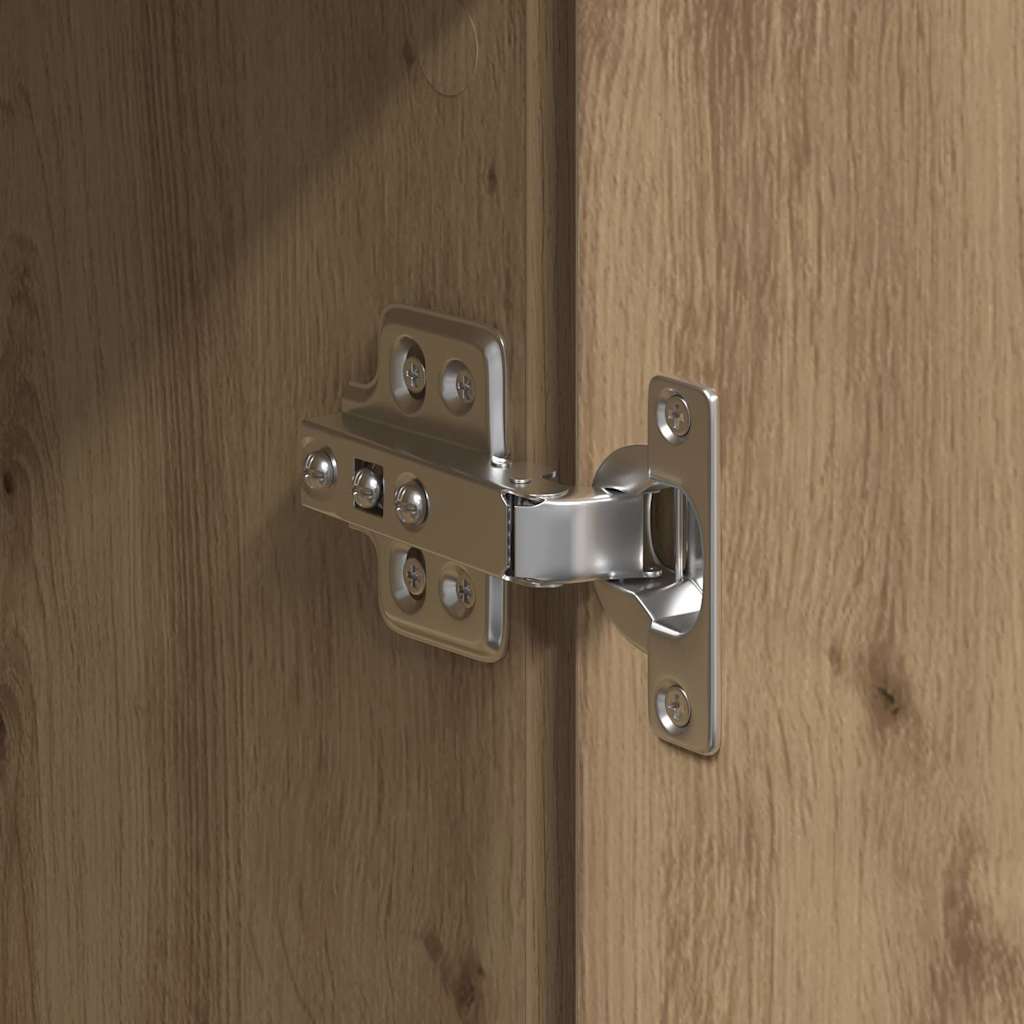 Highboard chêne artisanal 60 x 35 x 180 cm Bois d'ingénierie - XIOS