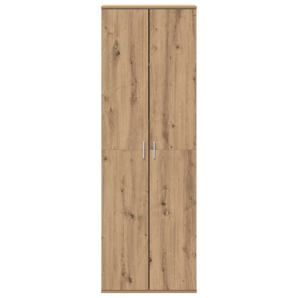 Highboard 60 x 35 x 180 cm Bois d'ingénierie chêne artisanal