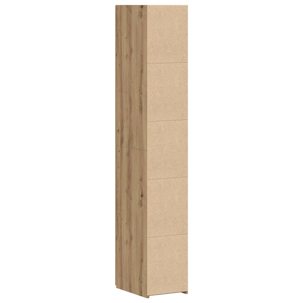 Haut Armoire 2 pcs Chêne artisanal 30 x 42,5 x 185 cm - XIOS