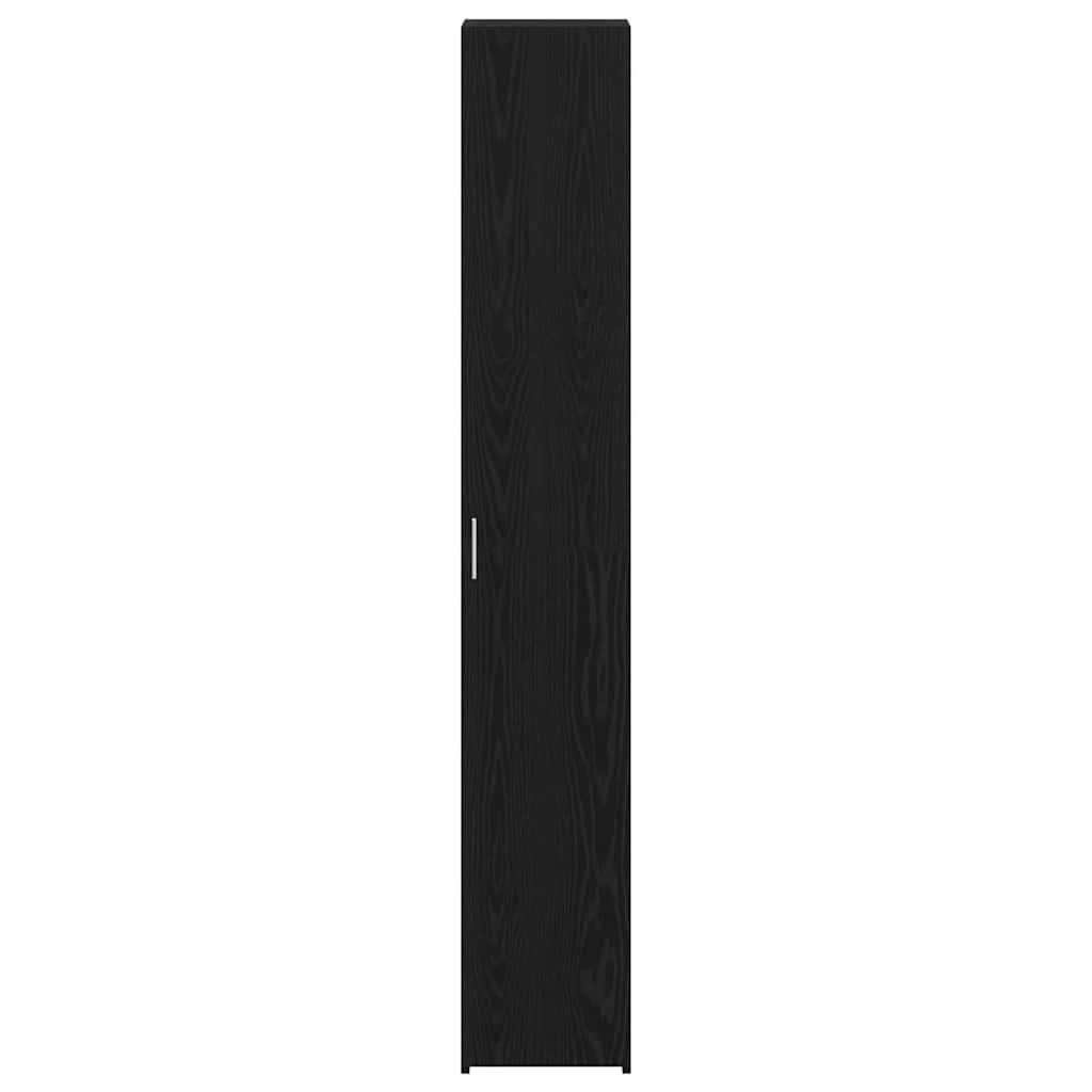 Haut Armoire Chêne noir 30 x 42.5 x 185 cm Bois d'ingénierie - XIOS