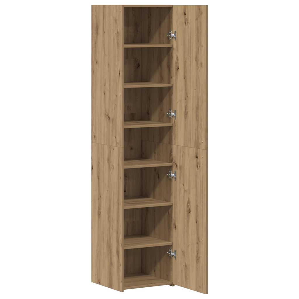 Haut Armoire Chêne artisanal 40 x 42,5 x 185 cm - XIOS