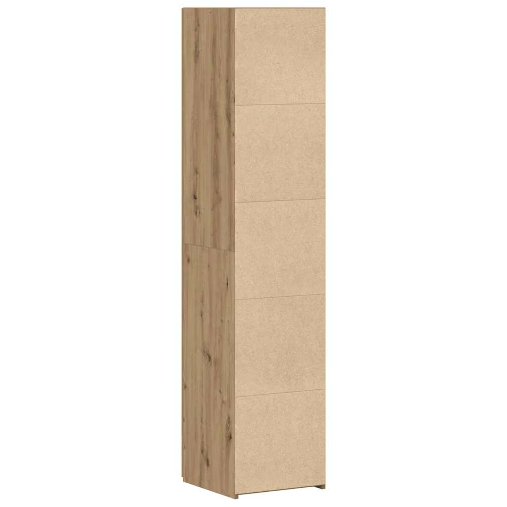 Haut Armoire Chêne artisanal 40 x 42,5 x 185 cm - XIOS