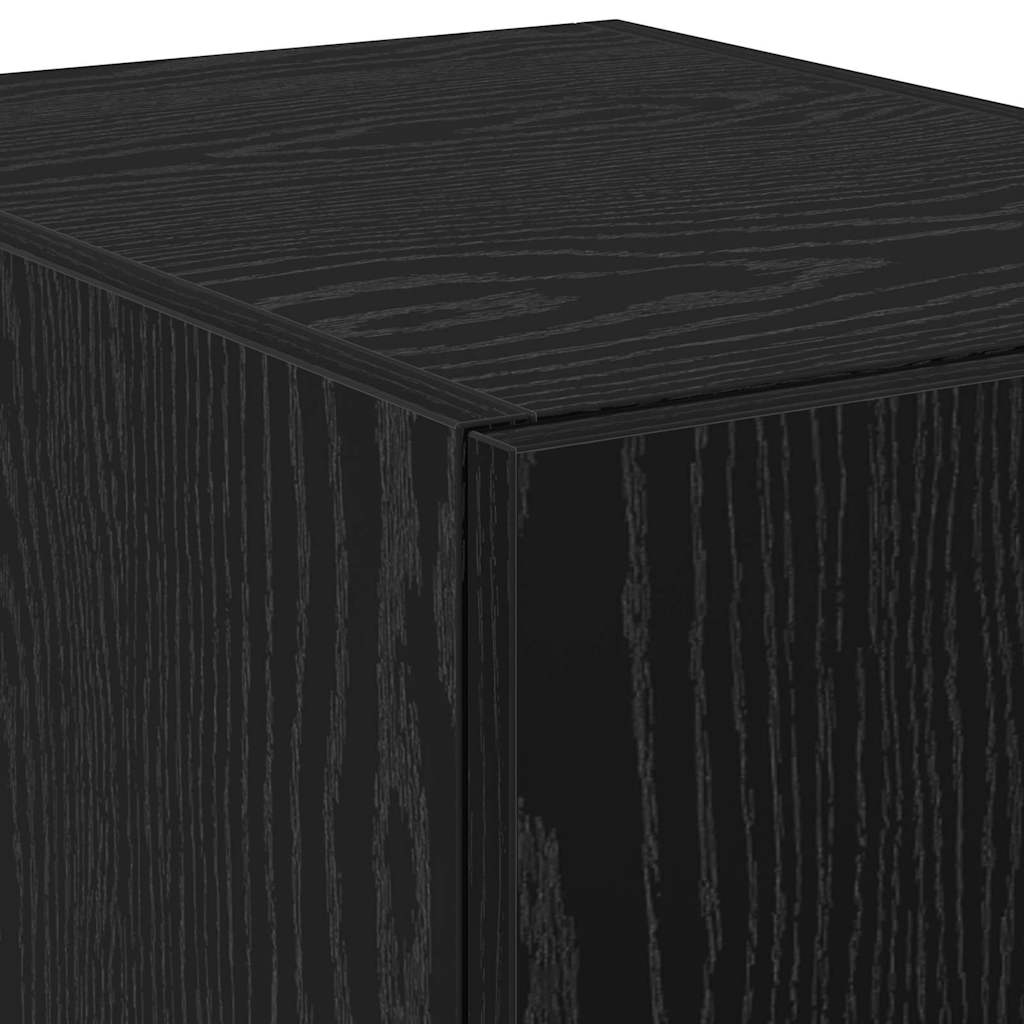 Haut Armoire Chêne noir 40 x 42,5 x 185 cm