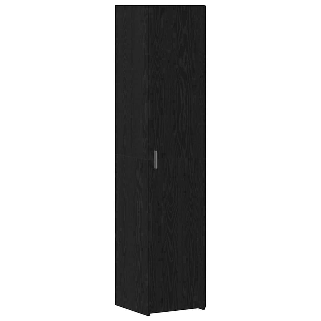 Haut Armoire Chêne noir 40 x 42,5 x 185 cm