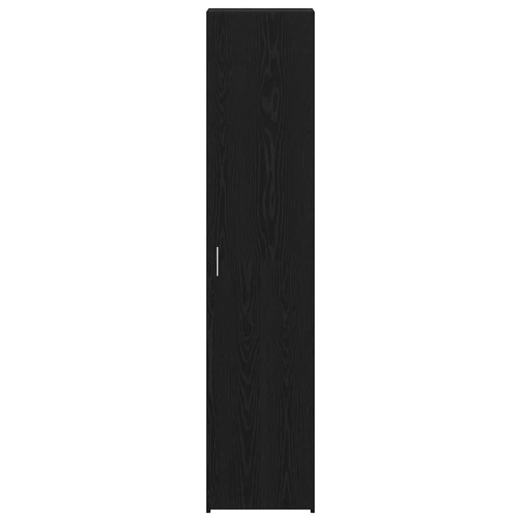 Haut Armoire Chêne noir 40 x 42,5 x 185 cm