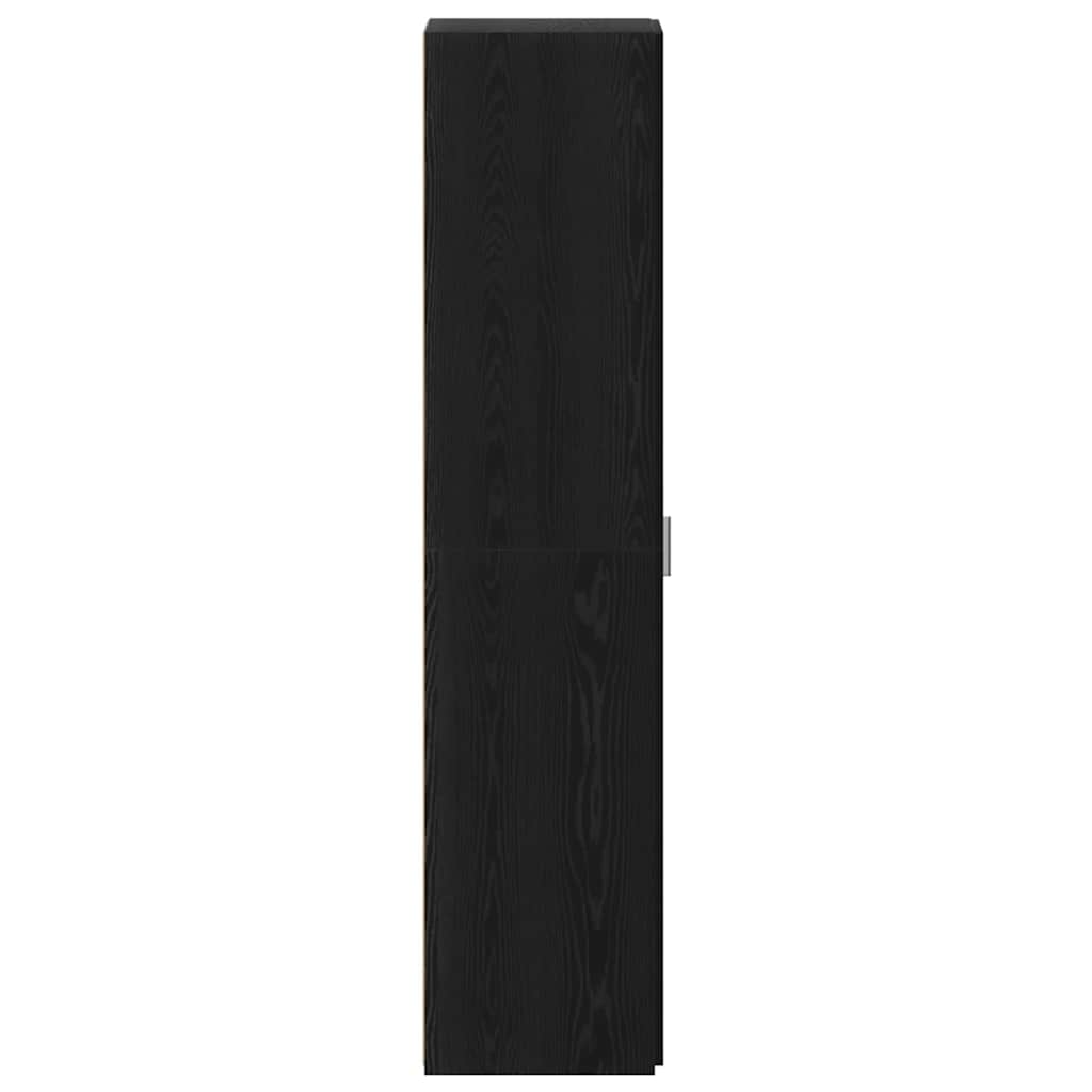 Haut Armoire Chêne noir 40 x 42,5 x 185 cm
