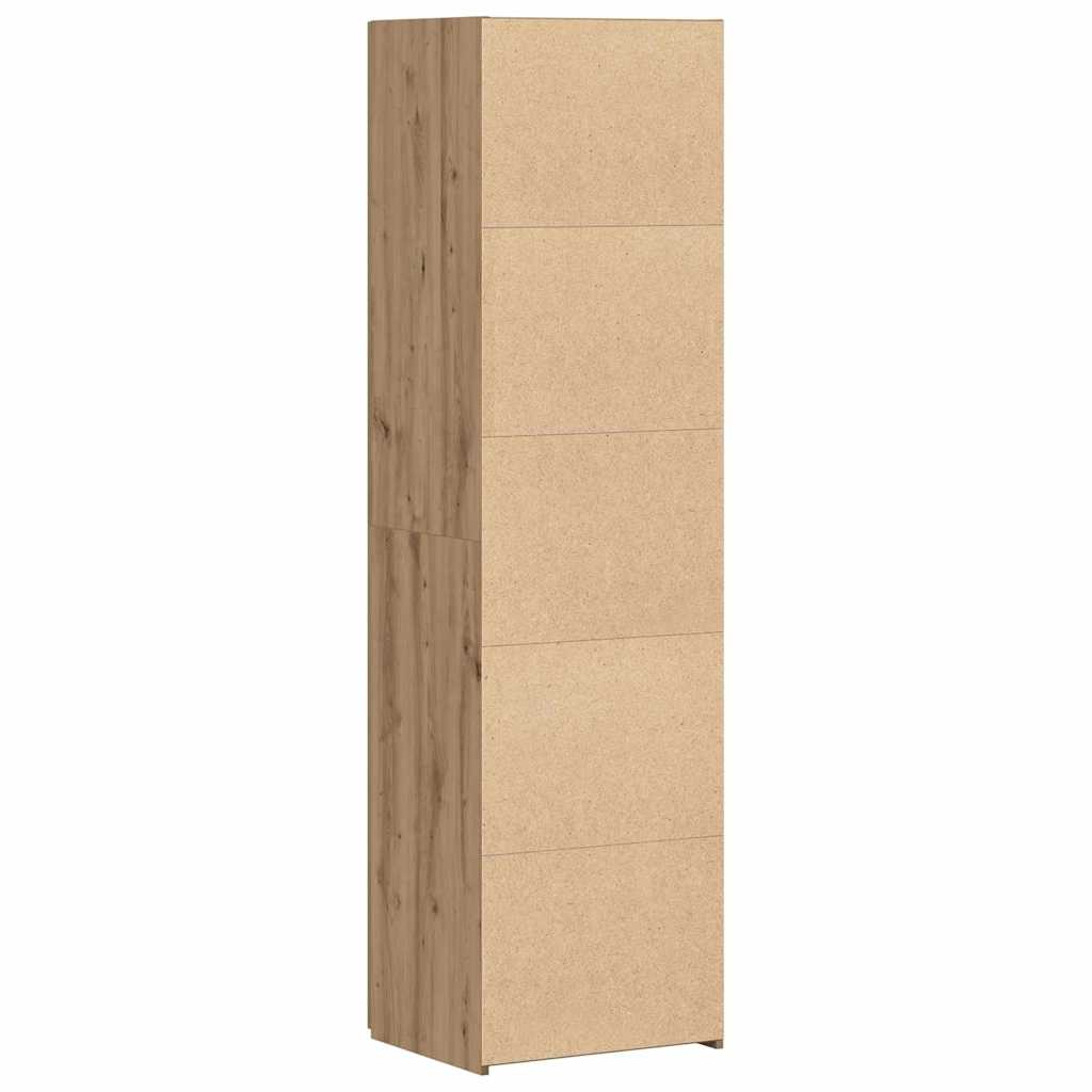 Haut Armoire 2 pcs Chêne artisanal 50 x 42,5 x 185 cm - XIOS