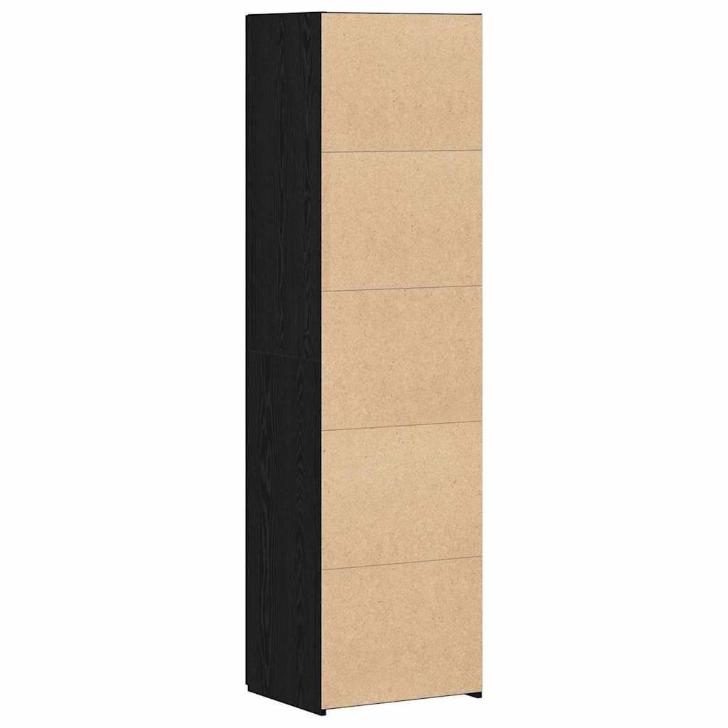 Haut Armoire Chêne noir 50 x 42,5 x 185 cm Bois d'ingénierie - XIOS