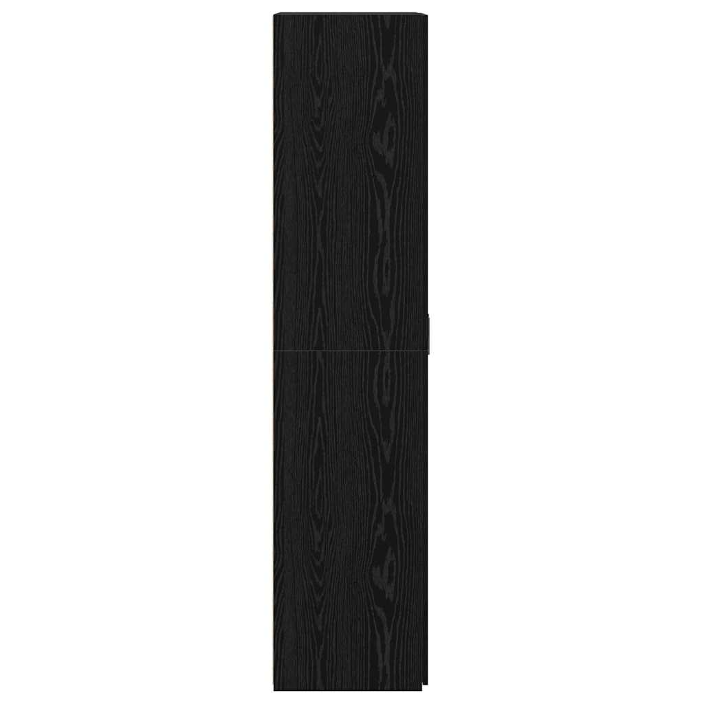 Haut Armoire Chêne noir 70 x 42.5 x 185 cm Bois d'ingénierie - XIOS