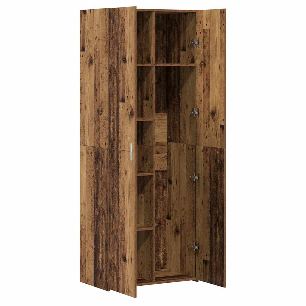 Haut Armoire Bois ancien 70 x 42.5 x 185 cm Bois d'ingénierie - XIOS