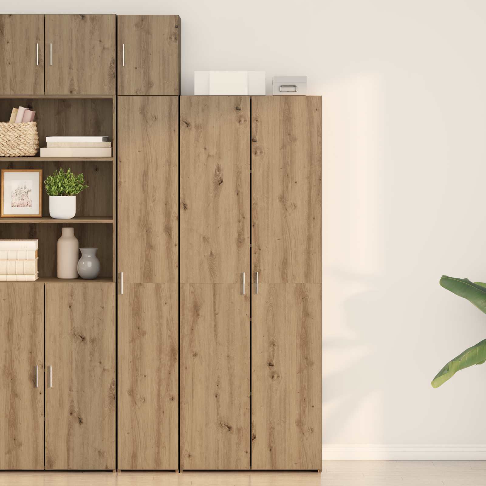 Haut Armoire Chêne artisanal 70 x 42,5 x 185 cm - XIOS