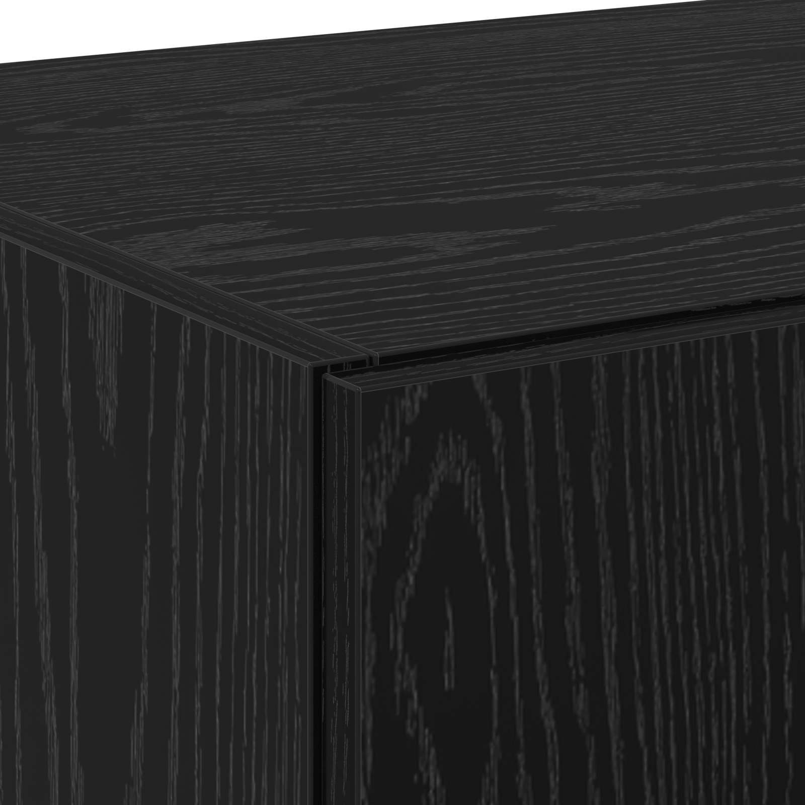 Haut Armoire Chêne noir 70 x 42,5 x 185 cm