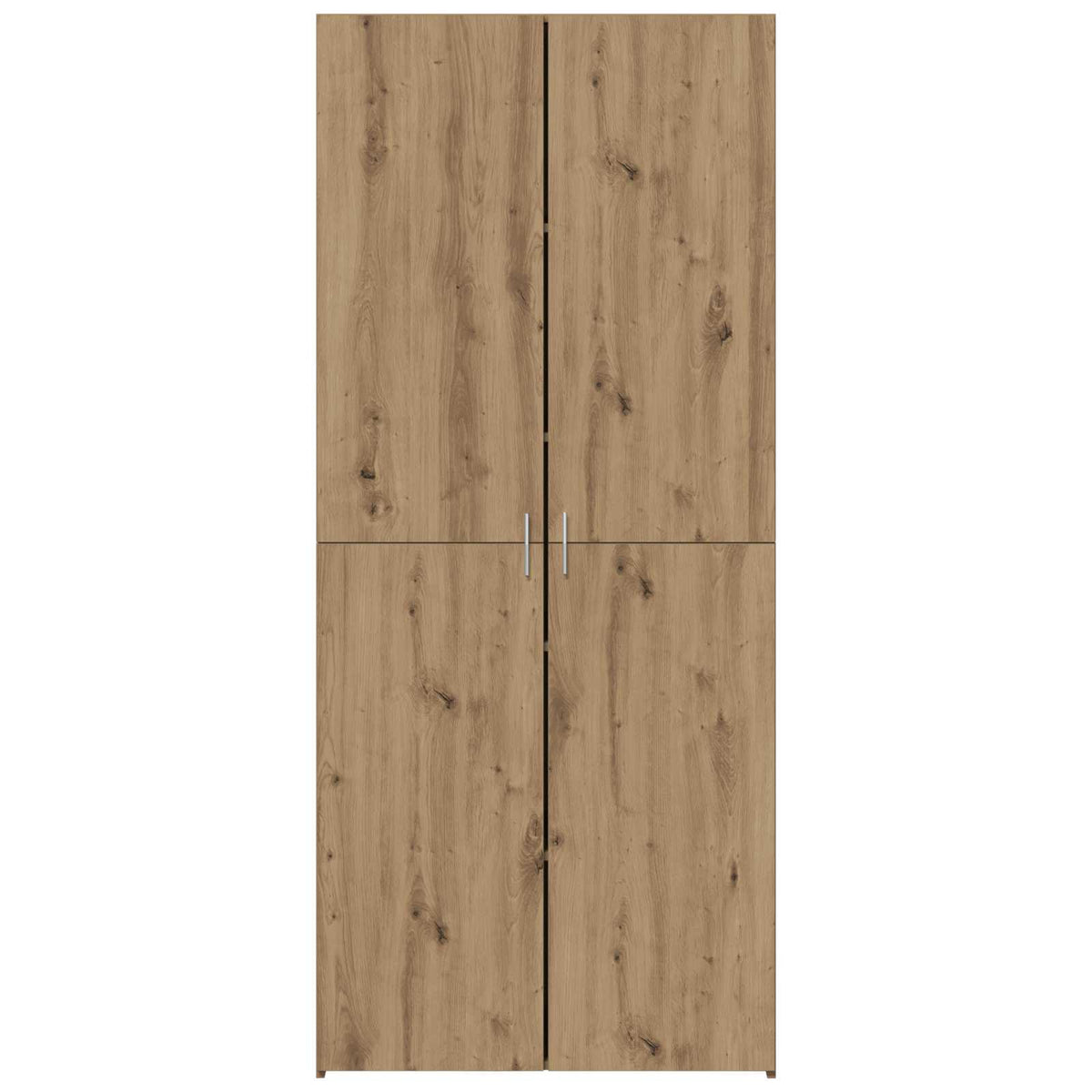 Haut Armoire 2 pc Chêne artisanal 80 x 42 x 185 cm