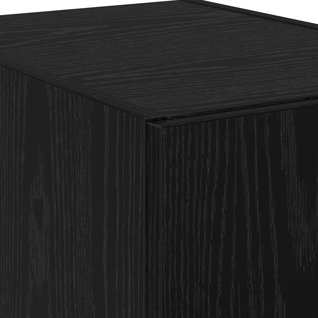 Haut Armoire Chêne noir 40 x 42,5 x 185 cm Bois d'ingénierie - XIOS