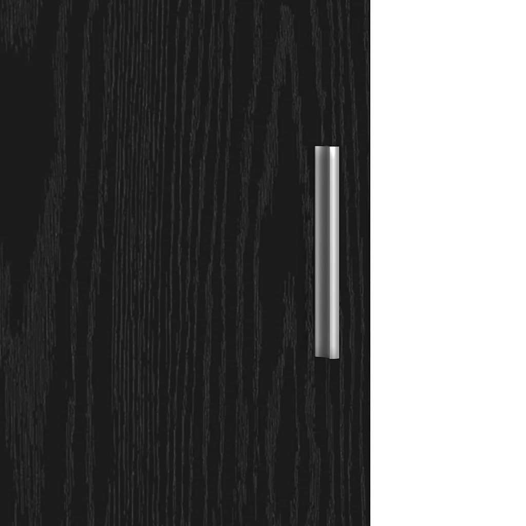 Haut Armoire Chêne noir 40 x 42,5 x 185 cm Bois d'ingénierie - XIOS