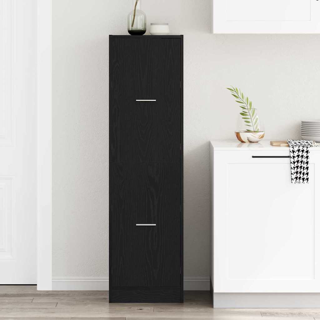 Armoire de Pharmacie Motif Motif 40 x 41 x 144,5 cm Chêne noir