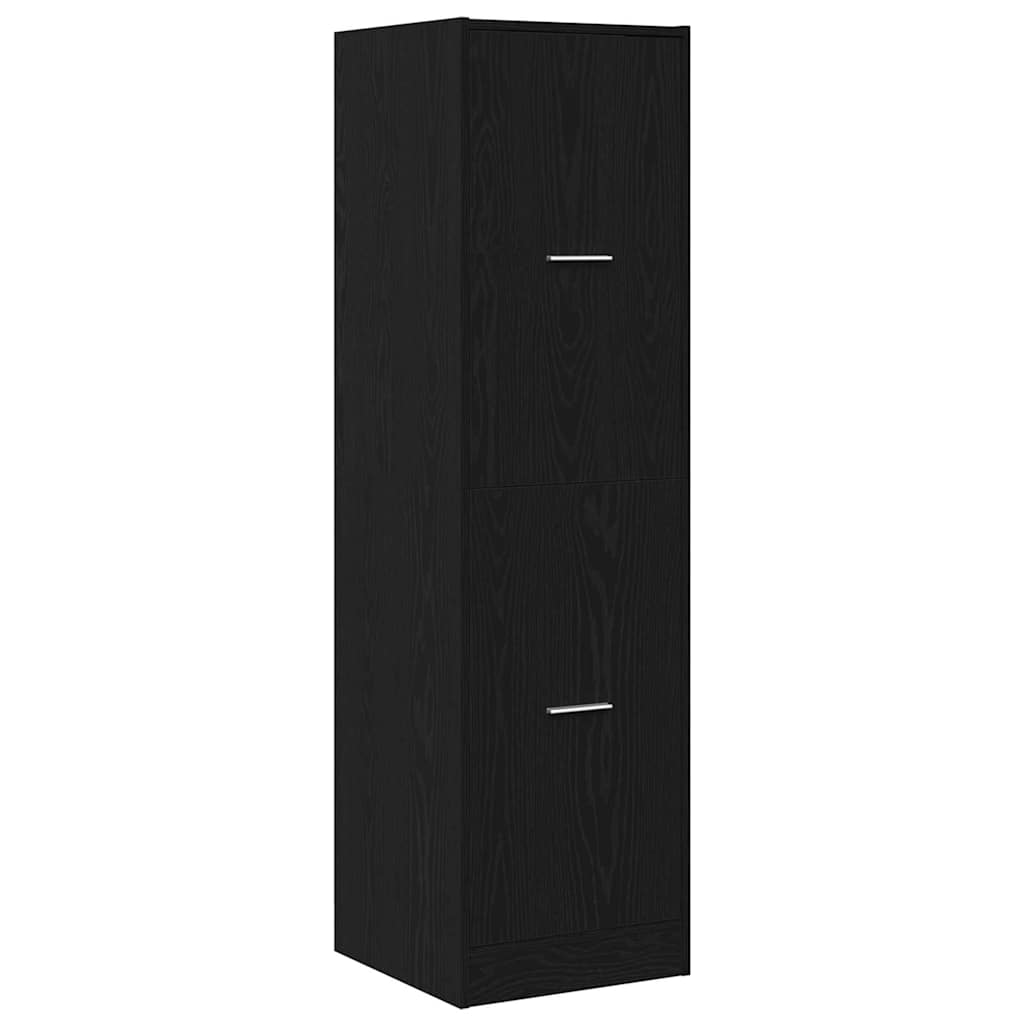 Armoire de Pharmacie Motif Motif 40 x 41 x 144,5 cm Chêne noir
