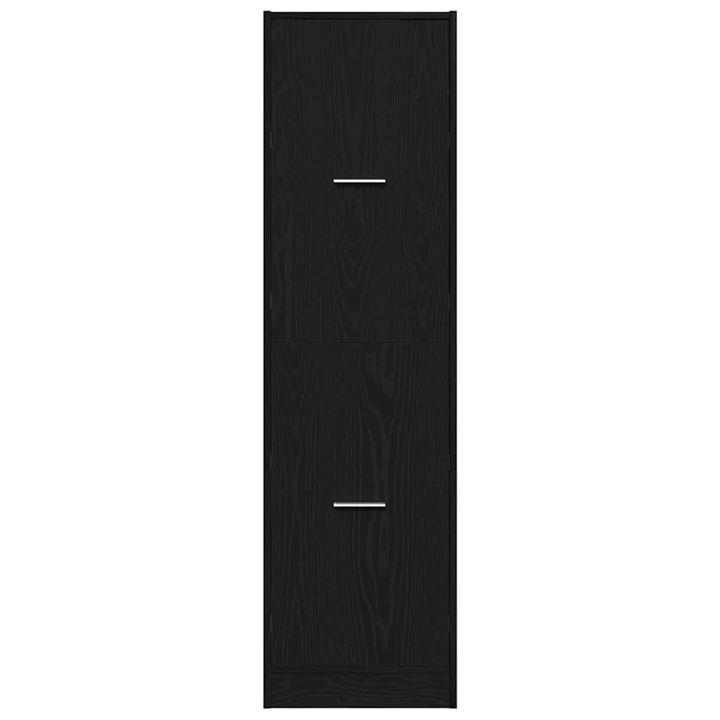 Armoire de Pharmacie Motif Motif 40 x 41 x 144,5 cm Chêne noir