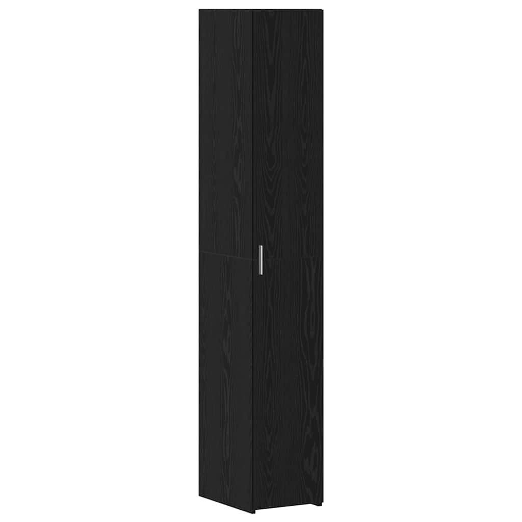 Cabinet de rangement slim Chêne noir 30 x 42.5 x 225 cm - XIOS