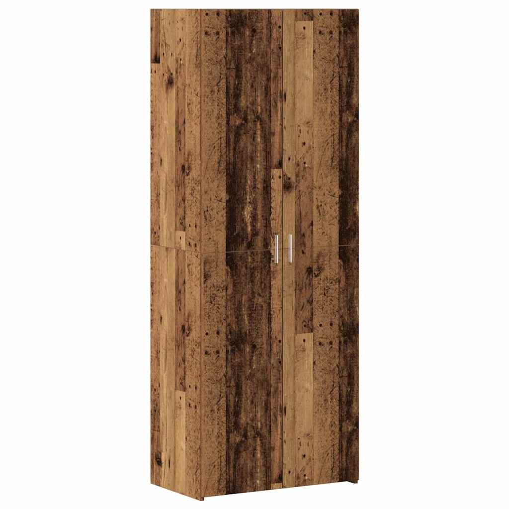 Armoire de rangement Bois ancien 70 x 42,5 x 225 cm - XIOS