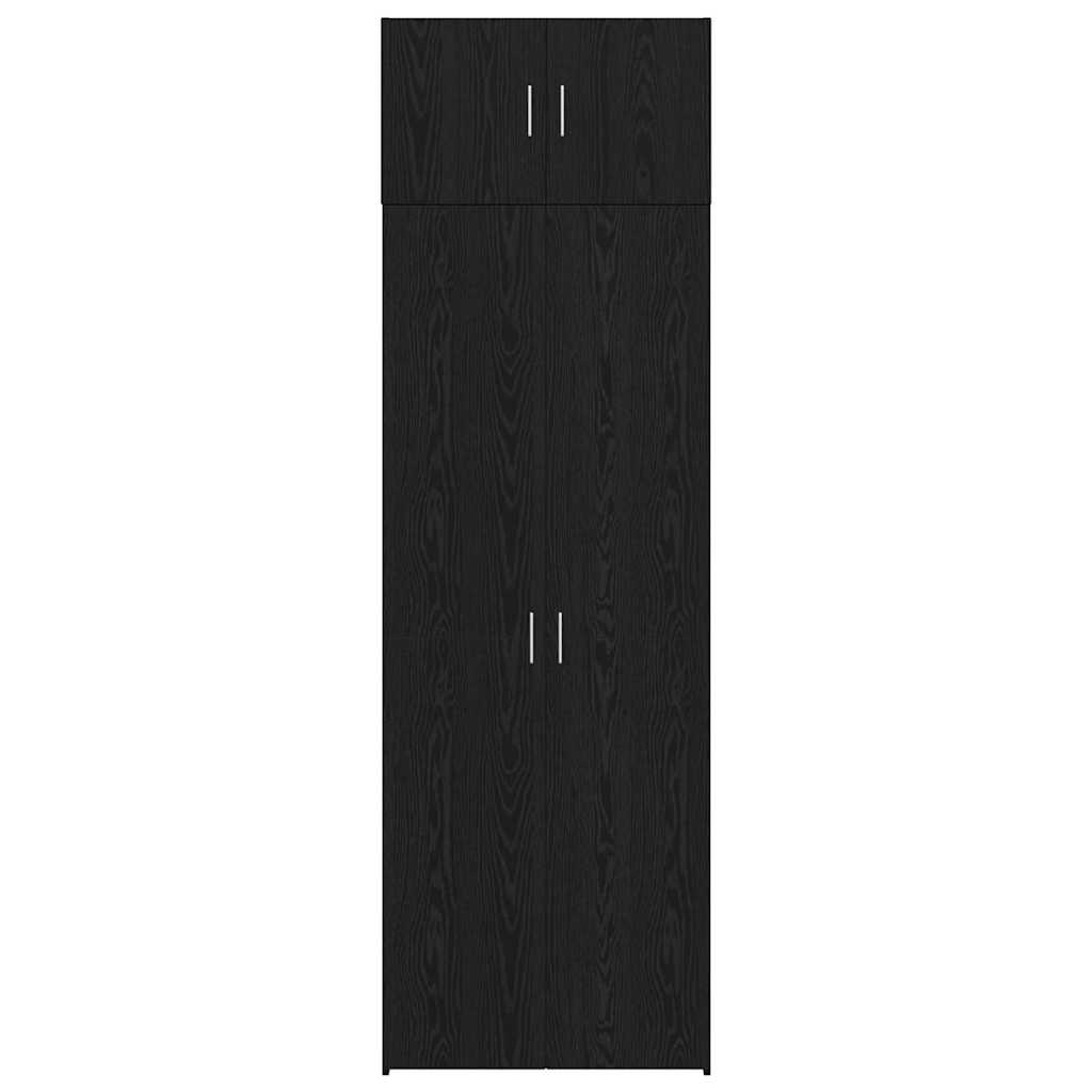 Armoire de rangement 3 pcs Chêne noir - XIOS