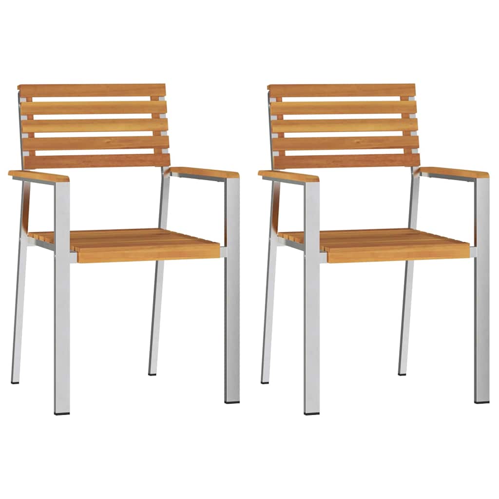 Ensemble de salle à manger pour jardin 3 pcs