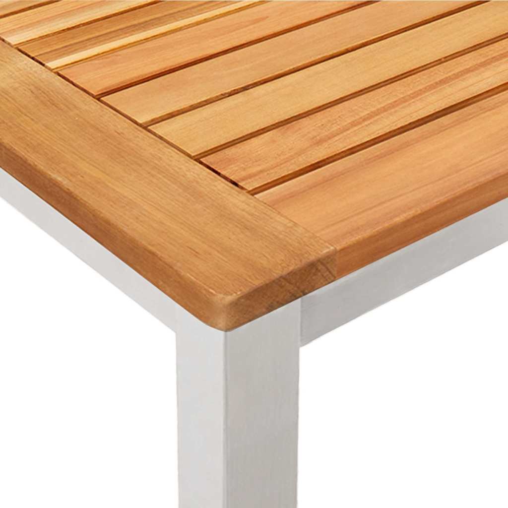 Ensemble de salle à manger pour jardin 3 pcs