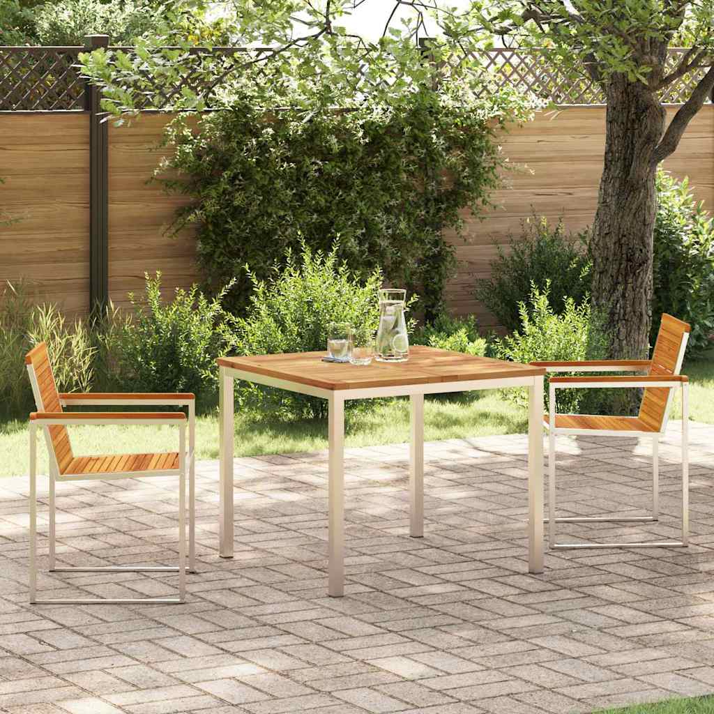 Ensemble de salle à manger pour jardin 3 pc