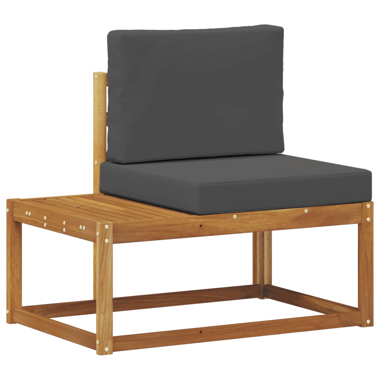 Ensemble de canapés d'extérieur avec coussin 3 pcs Naturel - XIOS