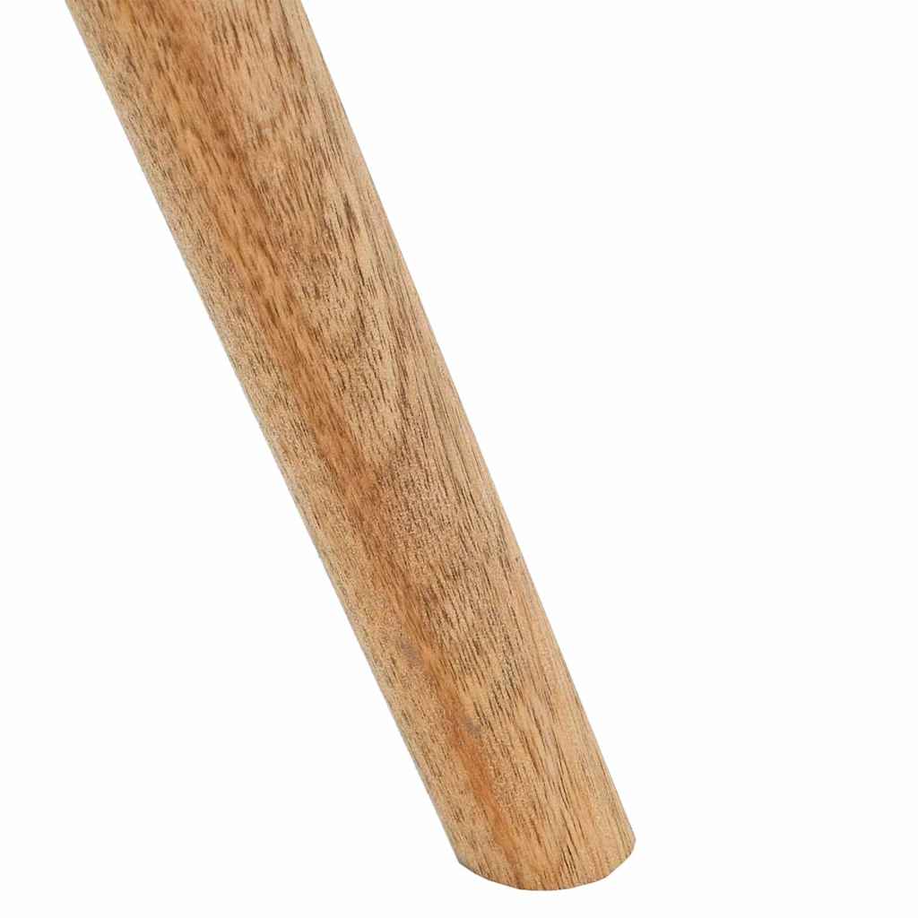 Table basse Marron 50 x 50 x 46 cm Bois massif de noyer - XIOS