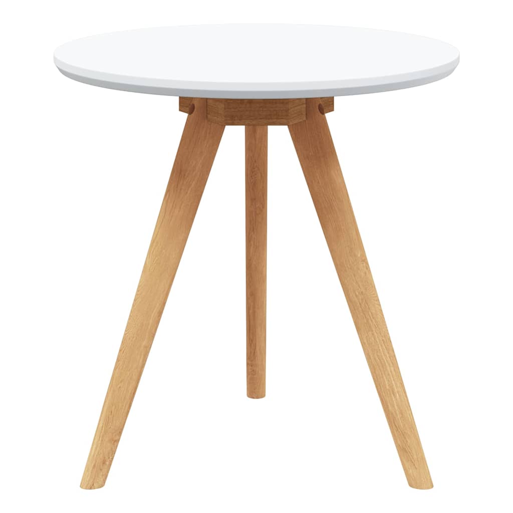 Table basse Marron 50 x 50 x 46 cm Bois massif de noyer - XIOS