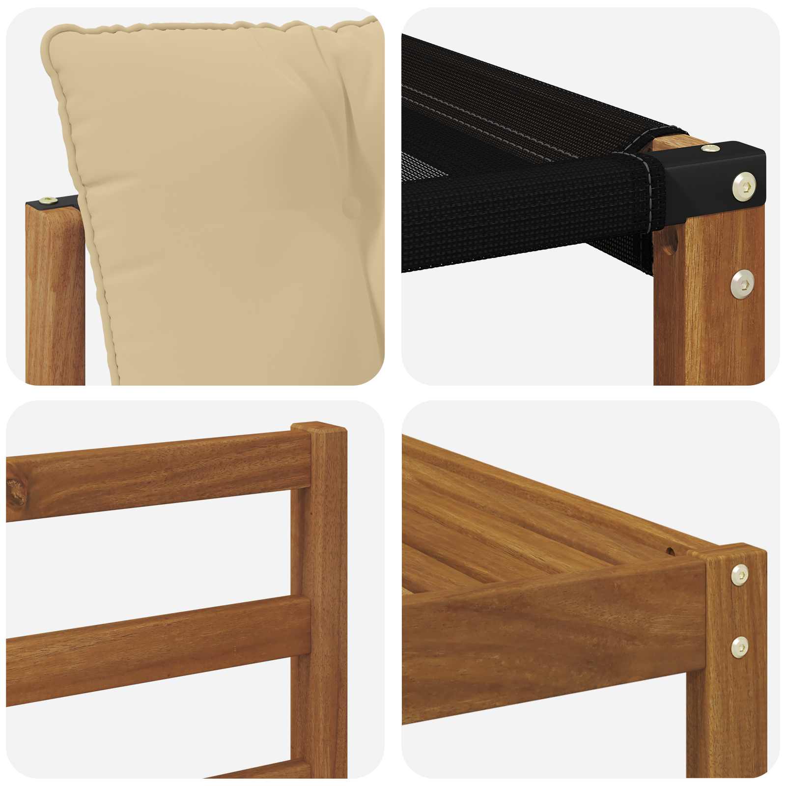 Ensemble de canapés d'extérieur 7 pcs Naturel et Beige - XIOS