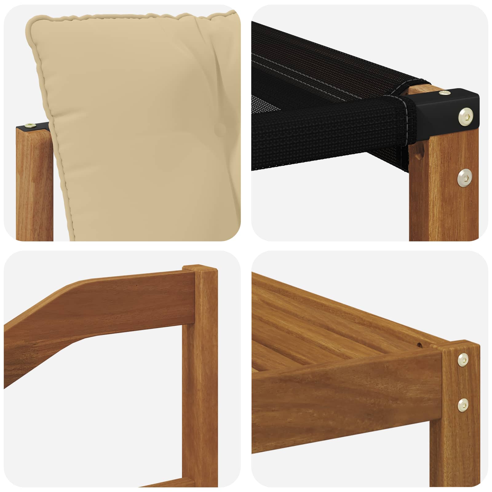 Ensemble de canapés d'extérieur 10 pcs Naturel et Beige - XIOS