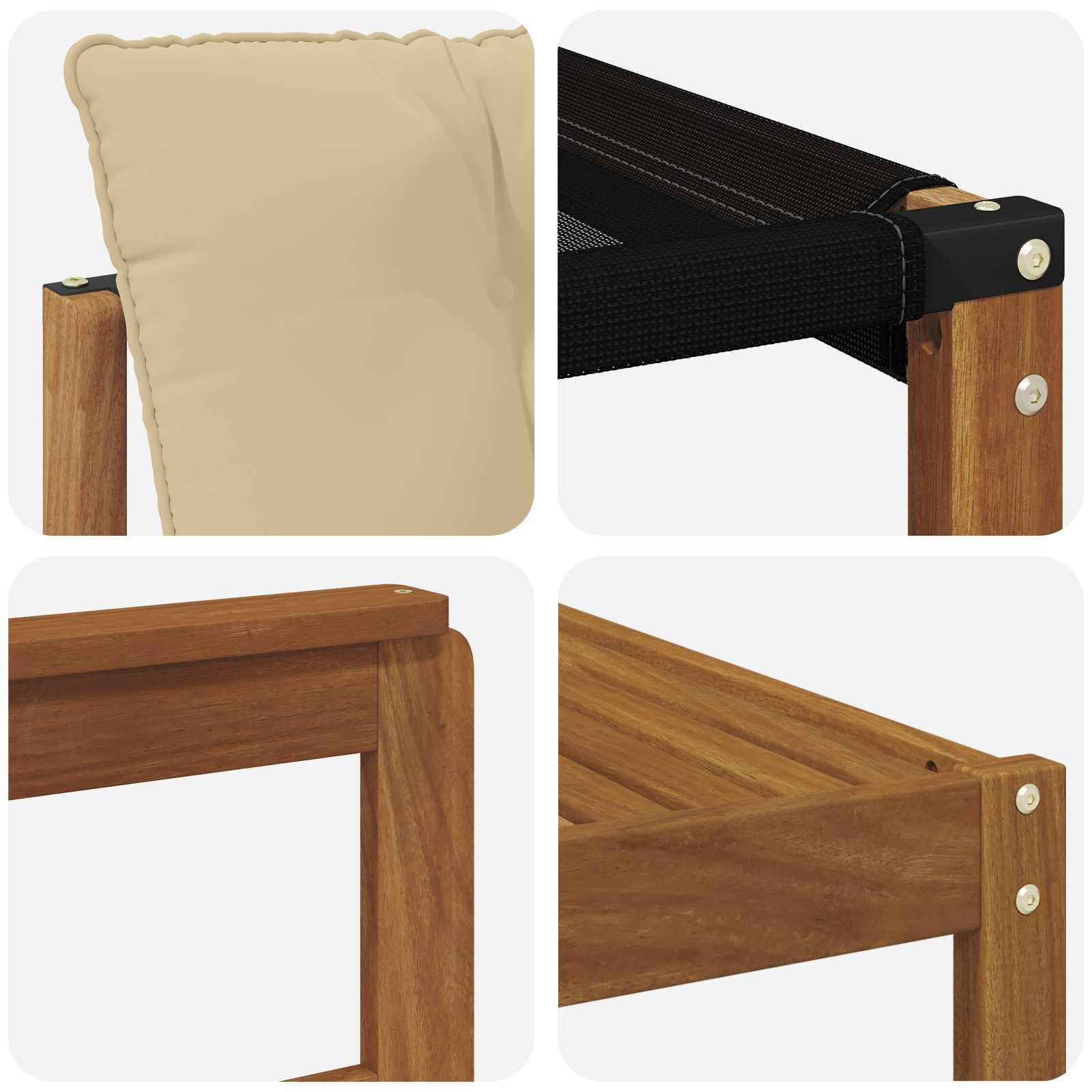 Ensemble de canapés d'extérieur 7 pcs Naturel et Beige - XIOS
