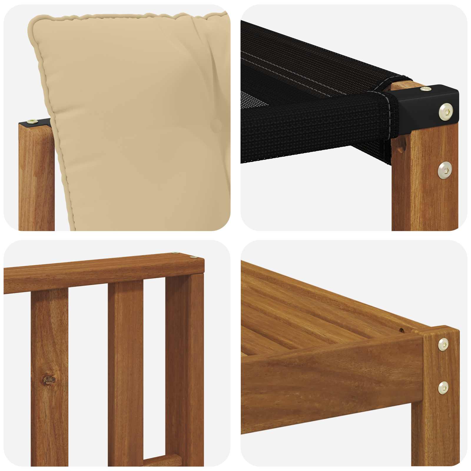 Ensemble de canapés d'extérieur 8 pcs Naturel et Beige - XIOS