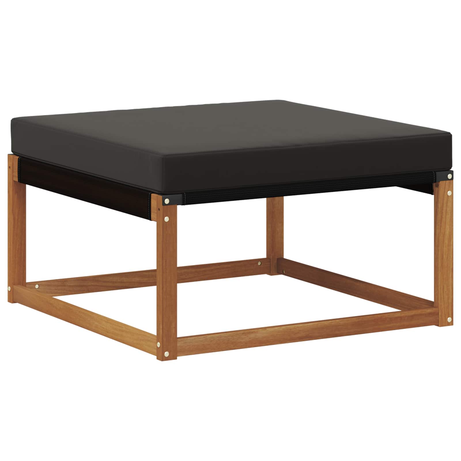 Ensemble de canapés d'extérieur 6 pcs Naturel et Noir - XIOS