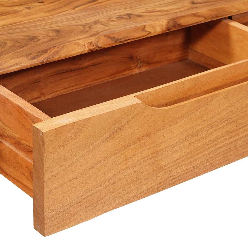 Table console Marron 110 x 30 x 80 cm Bois d'acacia massif - XIOS