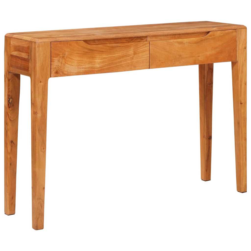 Table console Marron 110 x 30 x 80 cm Bois d'Acacia Massif - XIOS