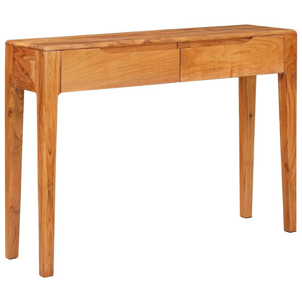 Table console Marron 110 x 30 x 80 cm Bois d'acacia massif - XIOS