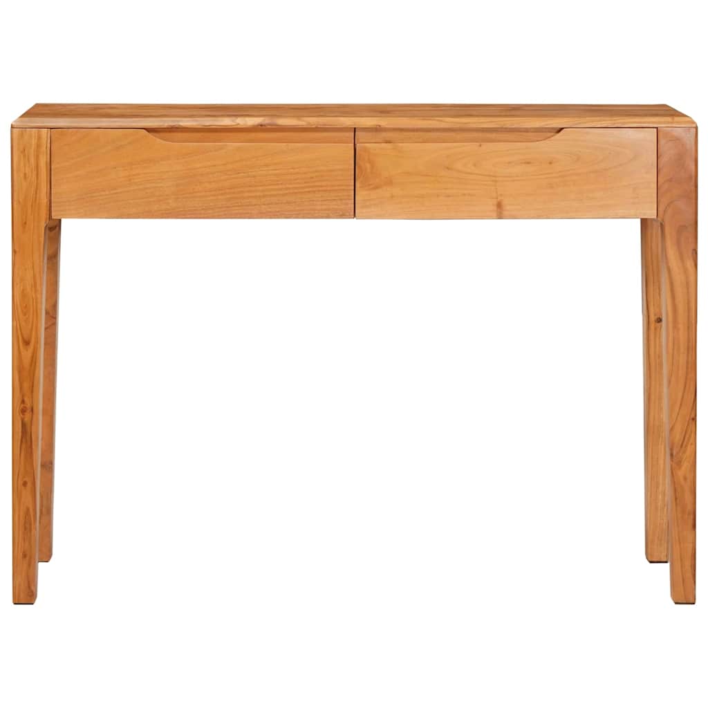 Table console Marron 110 x 30 x 80 cm Bois d'Acacia Massif - XIOS