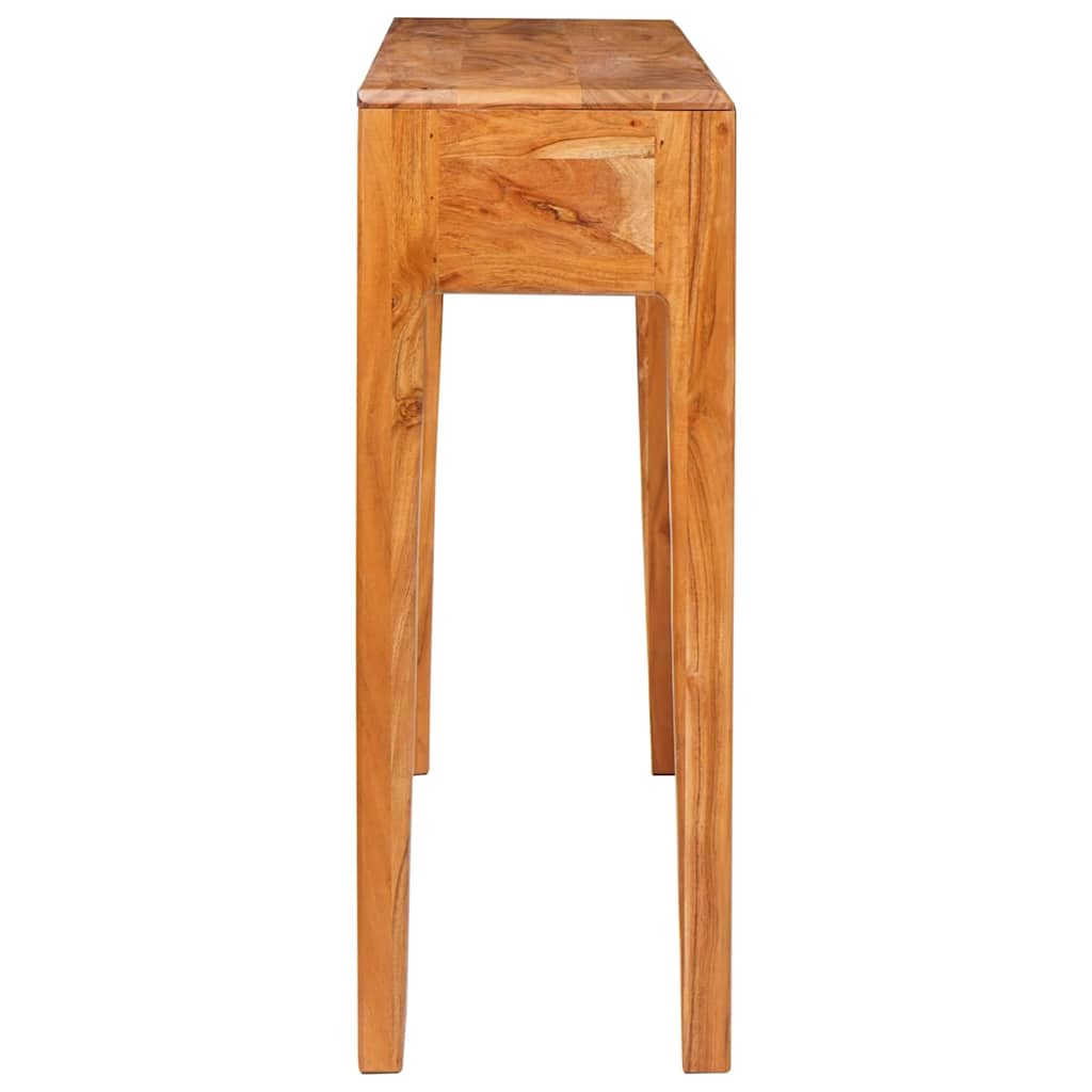 Table console Marron 110 x 30 x 80 cm Bois d'Acacia Massif - XIOS