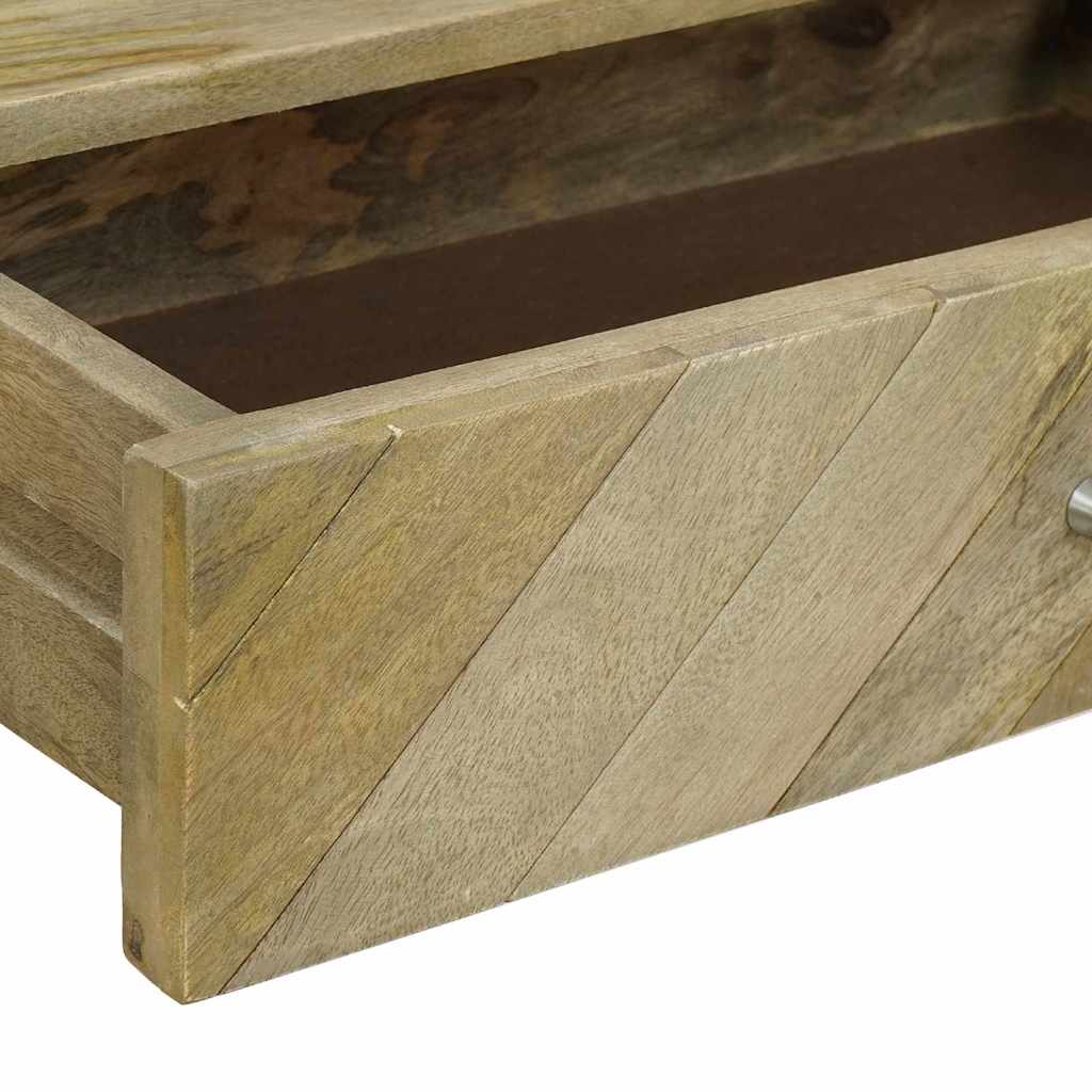 Table console avec tiroir Gris naturel 110 x 30 x 80 cm - XIOS